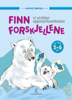 Finn forskjellene 4-6 år (Kloke bøker)